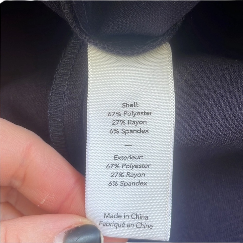 Likely Navy Short Sleeve Fit & Flare Dress | Size 6 excellent condition - Picture 7 of 7